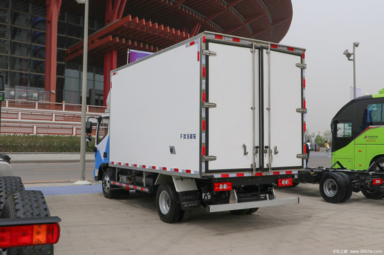 Дешевое новое энергетическое транспортное средство Foton холодильный грузовик 18 кубических гибридный газо-электрический
