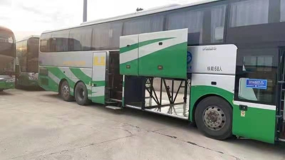 68-местный двойной ось использованные роскошные автобусы Ютон ZK6146 Weichai двигатель 400 лошадиных сил