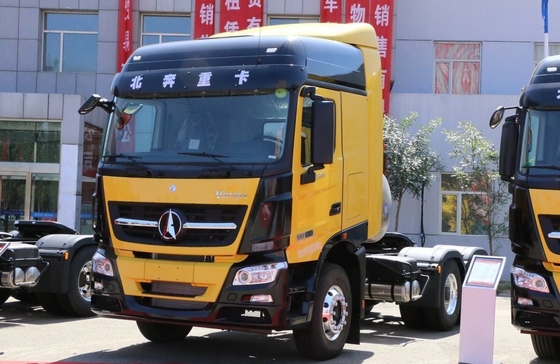 LNG Weichai двигатель 460 л.с. Подержанные транспортные грузовики Beiben тракторный конь 6х4 EURO 6