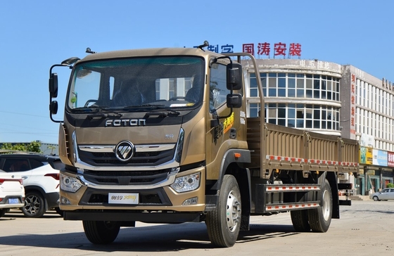 Средний товар Фотон грузовой грузовик Одно и полукабинка 6,8 метров Дизельный двигатель