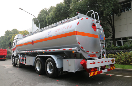 FAW 8*4 топливный танкер грузовик JM6 Модель использованные нефтяные баки 31,5 кубических 280 л.с.