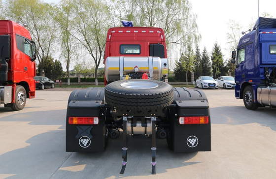 Подержанный трактор грузовик головка двигатель сжиженного природного газа Foton EST 460 л.с. быстрые 12 передач тянет 40 тонн