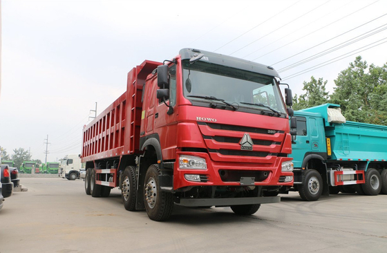 Дамп-грузовик Sino Howo 76 плоский кабины 8*4 наклона грузовик 30-50 тонн погрузки 12 шины LHD&amp;RHD