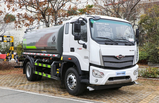 4х2 Водораспределительный грузовик Одно и полукабинка Китайская марка Foton 11,5 м3 емкость танкер