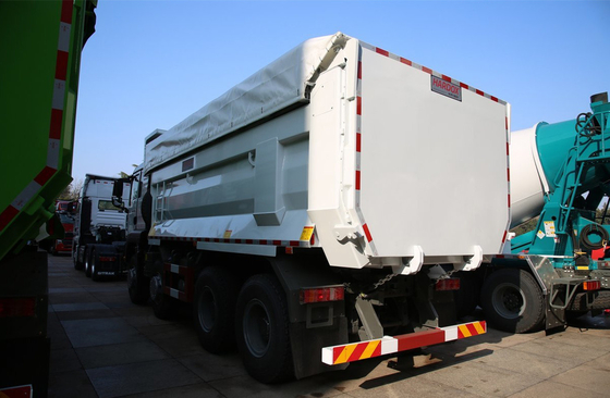 Дамп-грузовик для Sinotruck Sitrak загрузка 40 тонн 8 * 4 белый цвет U-типа коробка тяжелая работа