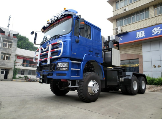 Тракторные грузовики 6*6 полный привод Shacman Prime Mover Cummins 600hp двигатель с 10 шинами
