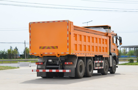 Shacman 8*4 Подержанный 40-тонный мусоровоз для автотранспорта M3000 12 шинок FAST коробка передач