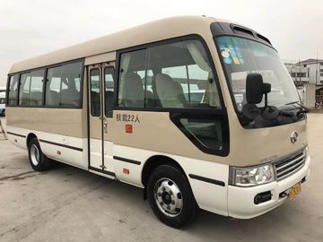 Автобус пассажира КИНГЛОНГ 22 используемый местами с двигателем дизеля ИК 2014 сделанного года