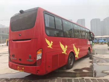 Новым автобус пассажира бренда Ютонг прибытия используемый красным цветом передача 2013 год ручная