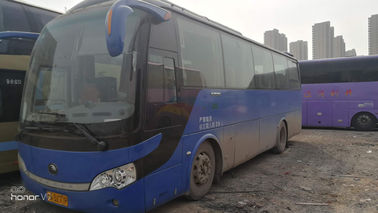 Голубые роскошные места использовали автобусы 39 Сеатерс Ютонг двигатель Ючай 2010 год дизельный