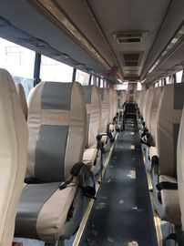 55 рука автобуса КЛК6147 пассажира места более высоко красным используемая перемещением дизельная левая управляя 2013 год