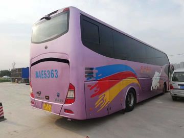 Туристический автобус YC6L330-20 подержанный Yutong 2011 двигатель ZK6127 цилиндра мест 6 года 55