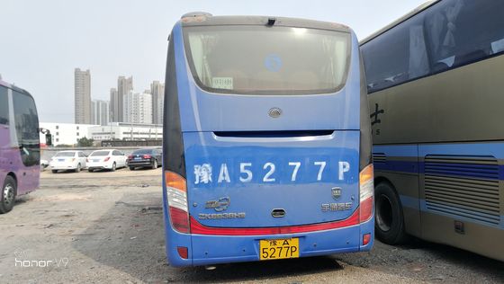 Автобус тренера мест бренда ZK6938 39 Yutong используемый двигателем дизеля со стандартом эмиссии евро III с AC