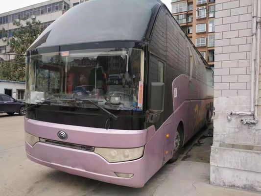 Двойные двери Yutong ZK6122 выведенные управляя используемый тренер туристического автобуса 50 используемый местами