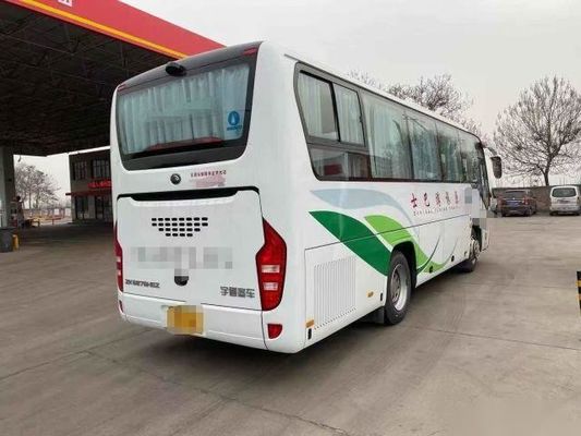Выведенное управляя одиночное шасси воздушной подушки дверей роскошный VIP усаживает используемого пассажира автобус использовал места бренда ZK6908 38 автобуса Yutong