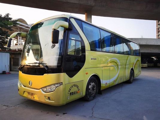 Используемое хорошее состояние тренера выведенное автобусом управляя с местами XML6102 45 евро III AC модельными использовало золотой автобус дракона