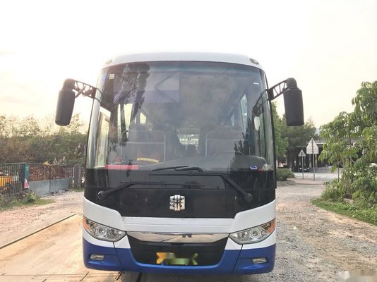 Масл-электрические гибридные двойные двери двигателя 155kw WP электротранспорта кроют кожей автобус используемый местом тренера Zhongtong LCK6101 47Seats