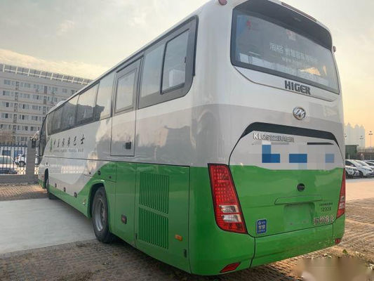 Используемый более высокий автобус для используемого двигателя зада мест KLQ6122 WP автобуса 50 тренера