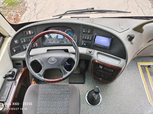 Используемое Yutong везет ZK6808 на автобусе 35 усаживает километр автобуса пассажира двигателя 147kw Yuchai низкий