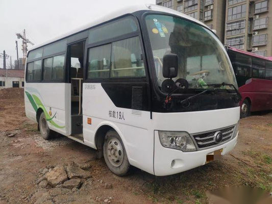 Используемое Yutong везет Zk6609d1 на автобусе 19 усаживает двигатель 85Kw Yuchai использовало километр мини двери автобуса одиночной низкий