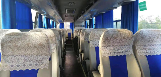 Используемые места автобуса ZK6110 51 Yutong использовали двойные двери управления рулем стального шасси туристического автобуса левые