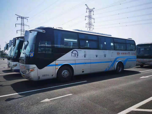 Используемый двигатель зада Yuchai километра туристического автобуса шасси воздушной подушки мест ZK6110 автобуса 51 Yutong левый управляя низкий