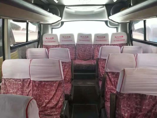 Используемый километр двойных дверей 39seats автобуса XMQ6900 Kinglong низкий выведенный управляя стальное шасси