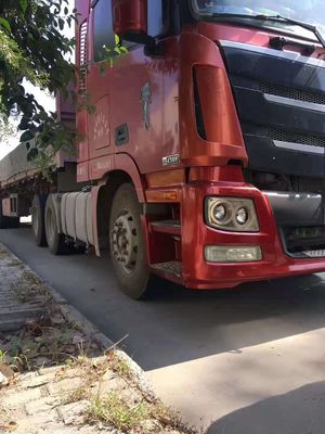 Используемый год 2015 тонны 6X4 трактора 50 трейлера тележки 430HP Китая Foton AumanTractor подержанный