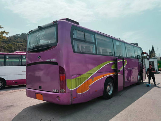 Используемый автобус XMQ6117 44 Kinglong усаживает задним тренера/туристического автобуса воздушной подушки двойных дверей двигателя используемых шасси