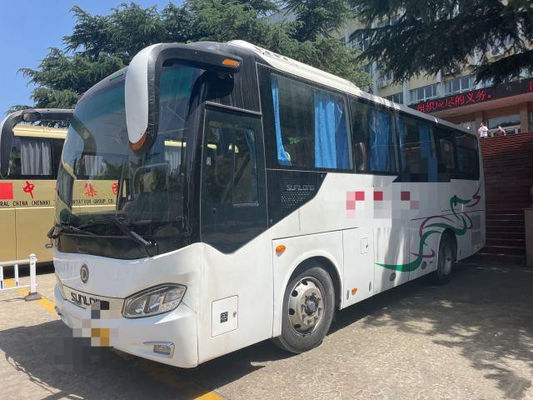 Используемый автобус SLK6873 39 Sunlong усаживает задний двигатель дизеля 2016 стальное шасси Yuchai 162kw использовало автобус тренера для Африки