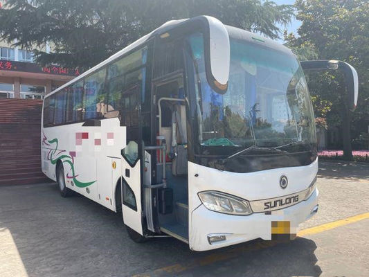 Используемый автобус SLK6873 39 Sunlong усаживает задний двигатель дизеля 2016 стальное шасси Yuchai 162kw использовало автобус тренера для Африки