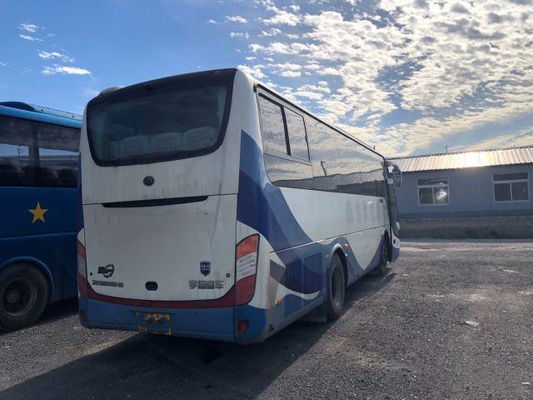 Используемые места автобуса ZK6908 38 тренера вышли управляя Yuchai заднее евро III двигателя стальным используемый шасси автобус Yutong