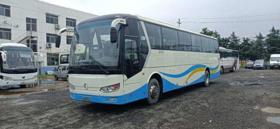 Используемый туристический автобус для Африки использовал километр золотого шасси воздушной подушки евро IV двигателя 233kw 53seats Yuchai автобуса дракона заднего низкий