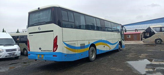 Используемый туристический автобус для Африки использовал километр золотого шасси воздушной подушки евро IV двигателя 233kw 53seats Yuchai автобуса дракона заднего низкий