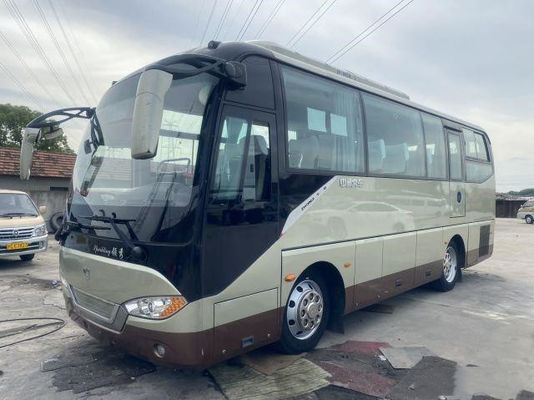 Используемый автобус 2+2layout емкости новых мест двигателя зада Yuchai шасси воздушной подушки бренда 35seats Zhongtong туристического автобуса большой