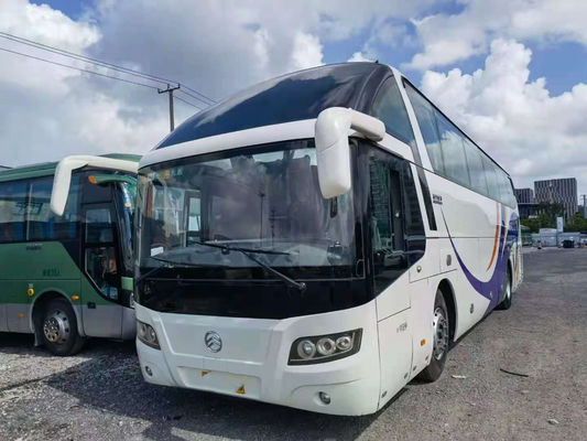 Используемый золотой автобус XML6125 дракона использовал двойные двери евро IV двигателя 127kw туристического автобуса 55seats Yuchai задние