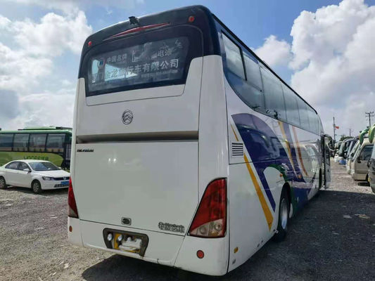 Используемый золотой автобус XML6125 дракона использовал двойные двери евро IV двигателя 127kw туристического автобуса 55seats Yuchai задние