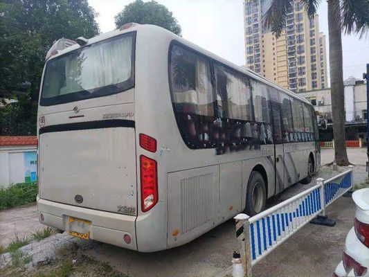 Используемый бренд 55 автобуса XMQ6110 Kinglong тренера усаживает двойные двери двигателя Yuchai