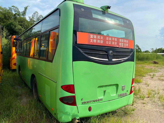 Мест Yutong ZK6770 роскошные 20 использовали автобус тренера подержанного дизельного топлива Yuchai 140kw туристский