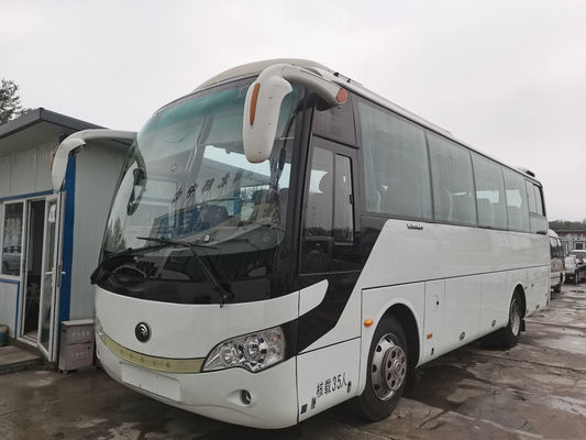 Автобус тренера автобуса дизельного топлива ZK6107 мест автобуса 35 YUTONG подержанным используемый тренером используемый экспортом
