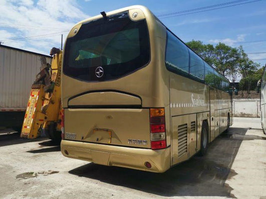Экскурсионный автобус Задний двигатель Weichai с двойными дверями Beifang Марка использовала туристический автобус BJF6120