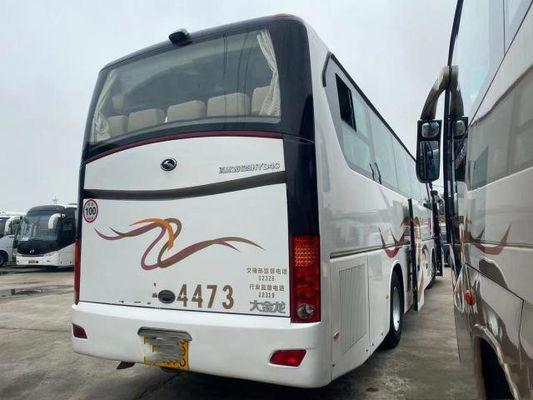 Используемый автобус используемый двойными дверями тренера мест автобуса 53 Kinglong XMQ6129 вышел управление рулем