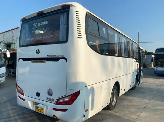 Используемый туристический автобус Kinglong XMQ6802 используемое евро двигателя Yuchai мест автобуса 34 5 стальных шасси высококачественных