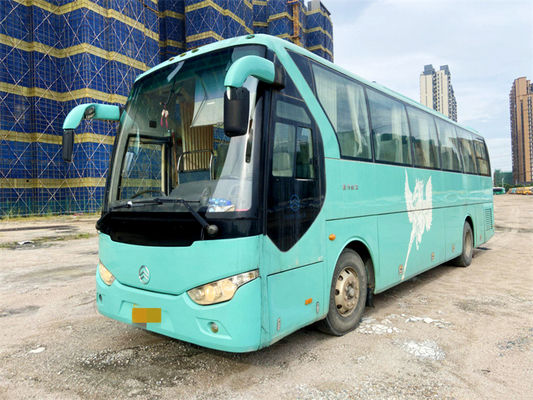Подержанный золотой автобус XML6113 экскурсионного автобуса дракона 49 мест задний двигатель городского автобуса