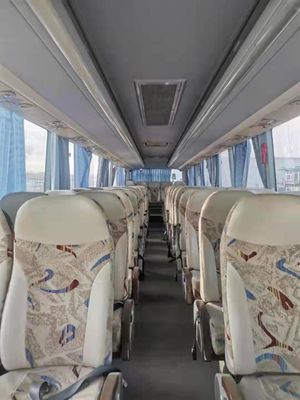 Автобус шасси LHD RHD воздушной подушки мест бренда ZK6127 55 Yutong подержанный