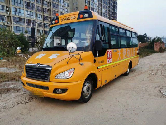 Используемый автобус тренера автобуса каботажного судна 2018 30 Seater Dongfeng EQ6750 Тойота школьного автобуса использовал 44 места