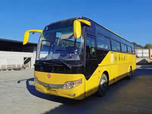 Используемый автобус Zk6110 60 Yutong усаживает тренера путешествия плана LHD двигателя 2+3 зада Yuchai