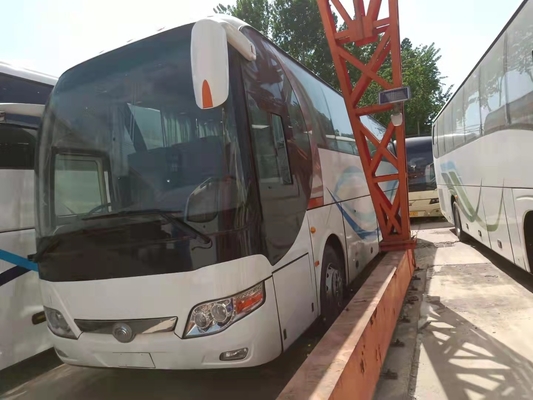 46 используемый местами автобус тренера Yutong ZK6110 используемый автобусом 2014 автобус пассажира управления рулем LHD года 100km/H