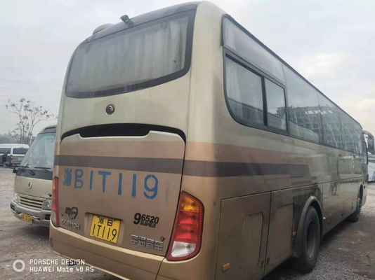 Используйте места автобуса ZK6110 51 Yutong 2013 автобус управления рулем года RHD используемый руководством дизельный для пассажира
