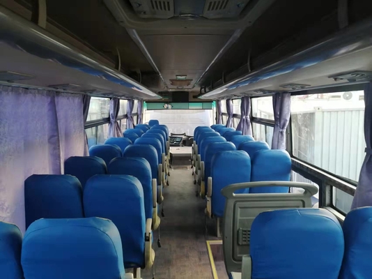 52 места 2014 года использовали автобус тренера водителя двигателя RHD фронта автобуса ZK6112D Yutong используемый управлением рулем